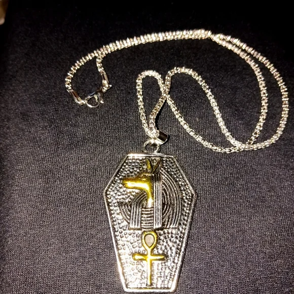 Anubis Pendant Necklace - Picture 5 of 5